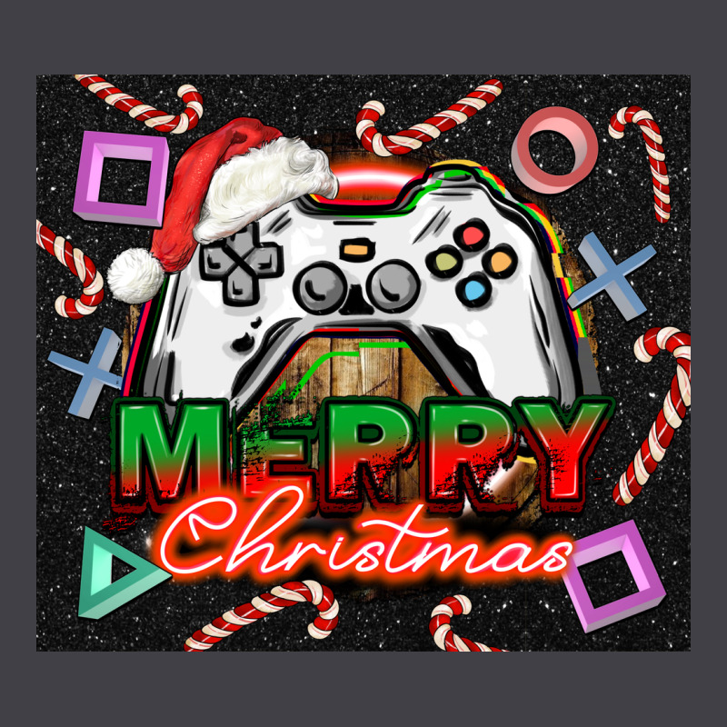 Gamer Merry Christmas Heavyweight Hoodie by NancyCooperArtShop | Teevron