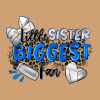Little Sister Biggest Fan Volleyball Vintage Tee | Teevron