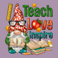 Gnome Teach Love Inspire Heavyweight Hoodie | Teevron