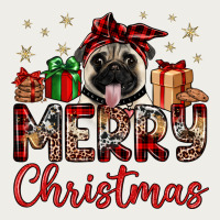 Merry Christmas Pug Zipper Hoodie | Teevron