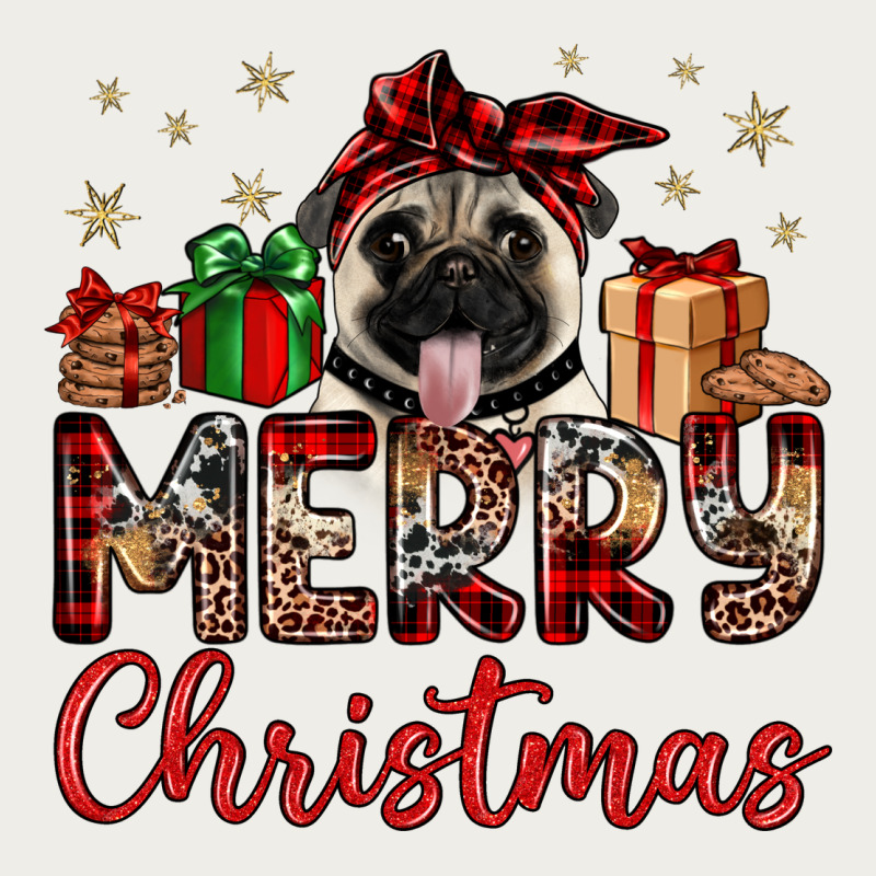 Merry Christmas Pug Zipper Hoodie by JahusDesignShop | Teevron