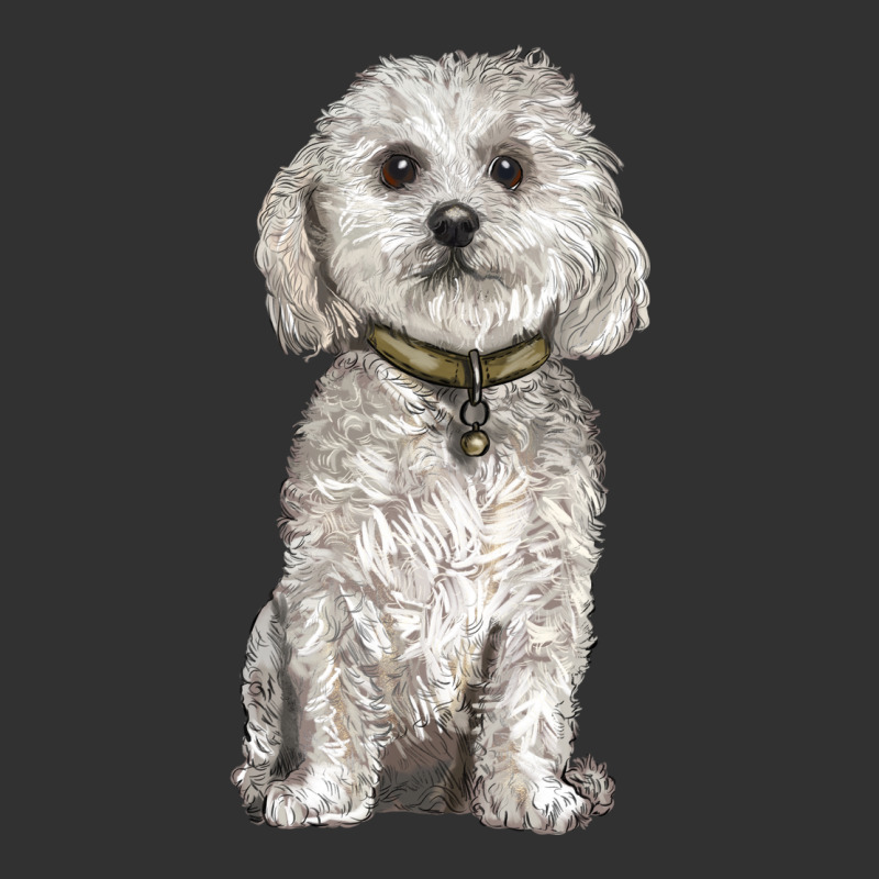 Bichon Frise Dog Urban Heavy Tee by BarkalooDesign | Teevron