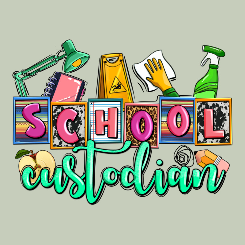 School Custodian Ladies Tee by AdoDesignShop | Teevron