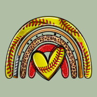 Softball Rainbow Urban Heavy Tee | Teevron