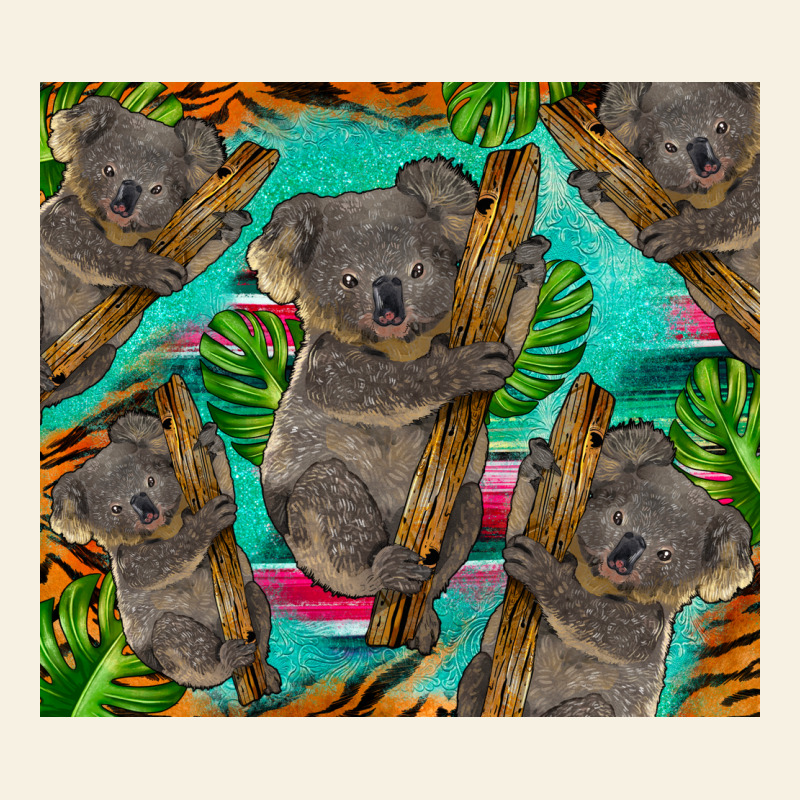 Koala Tumbler Vintage Tee by BarkalooDesign | Teevron