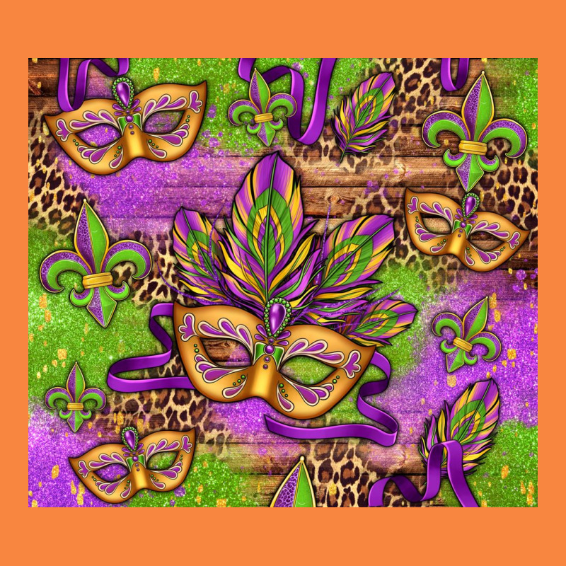 Mardi Gras Carnival Masks And Fleur De Lis Premium Sweatshirt by Jasminsmagicworld | Teevron