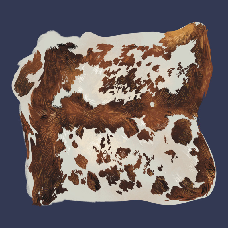 Hand Drawn Cowhide Cow Fur Heavyweight Hoodie by BarkalooDesign | Teevron