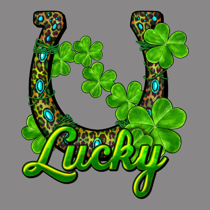 Lucky Shamrock Horseshoe Vintage Tee by RanaPortraitStore | Teevron