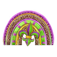 mardi gras rainbow | Teevron