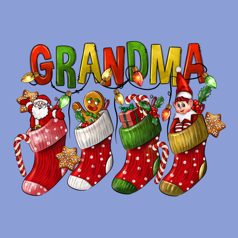Christmas Grandma Long Sleeve Tee by FaDigitalArtStudio | Teevron