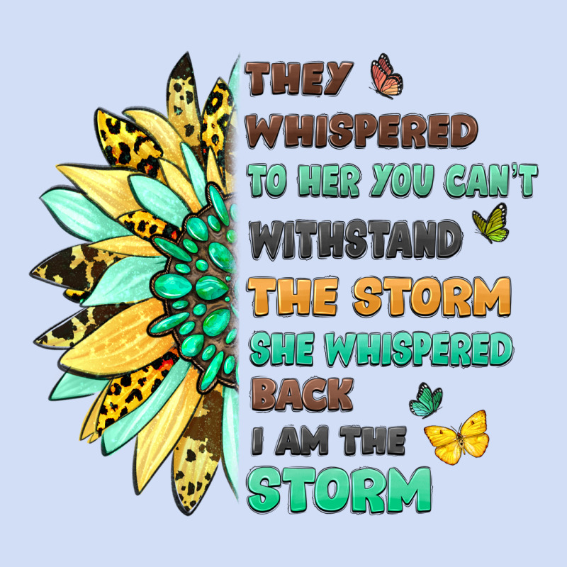 They Whispered To Her You Cant Withstand The Storm Urban Hoodie by LillyAllenDesigns | Teevron