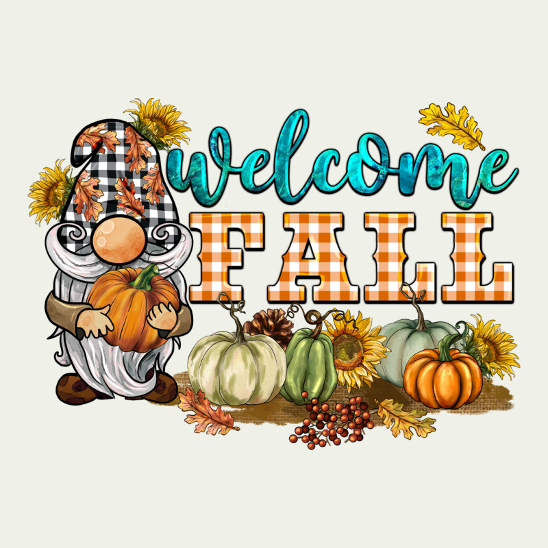 Welcome Fall Gnome Urban Heavy Tee by BarkalooDesign | Teevron