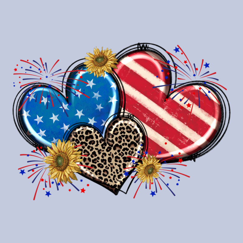 American Flag Heart Long Sleeve Tee by CowGirlArtShop | Teevron