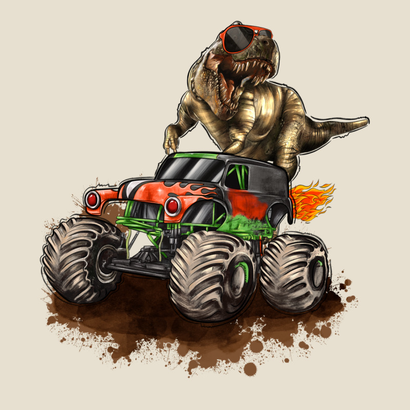 Monster Truck And T Rex Dinosaur Urban Hoodie by LillyAllenDesigns | Teevron