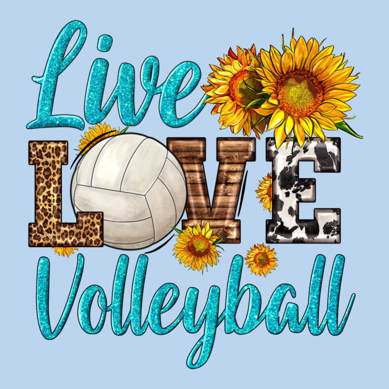 Live Love Volleyball Classic Tee by HRA Design Shop | Teevron