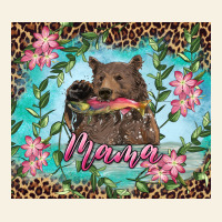 Mama Bear Haunting Fish Floral Vintage Tee | Teevron
