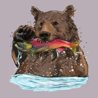 Mama Bear Haunting Fish Vintage Tee | Teevron
