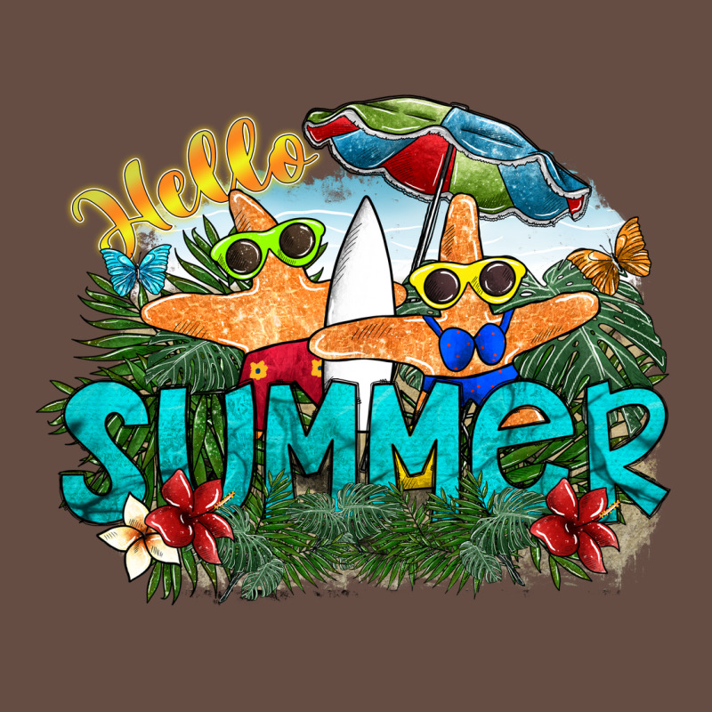 Hello Summer Long Sleeve Tee by SublimationCraftShop | Teevron