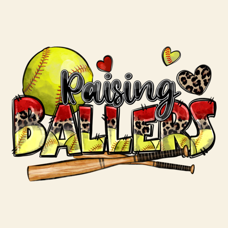 Raising Ballers Softball Vintage Tee by Zillion Design Studio | Teevron