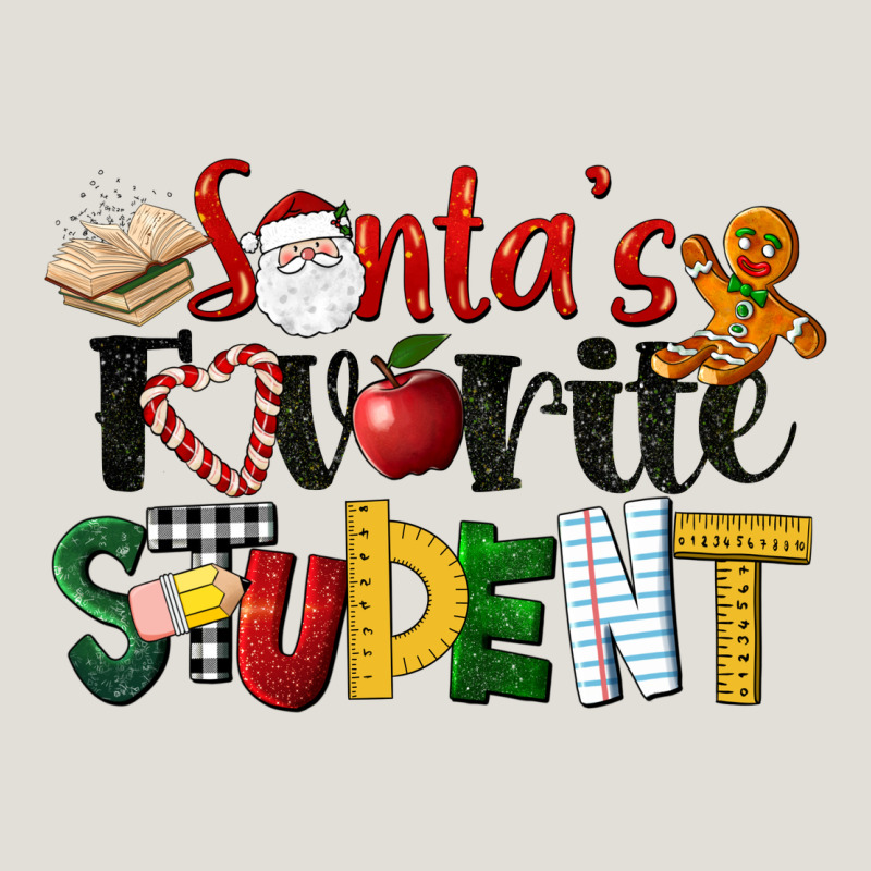 Santa's Favorite Student Christmas Heavy Core Tee by LillyAllenDesigns | Teevron