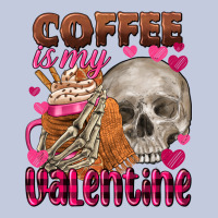Coffee Is My Valentine Skull Long Sleeve Tee | Teevron
