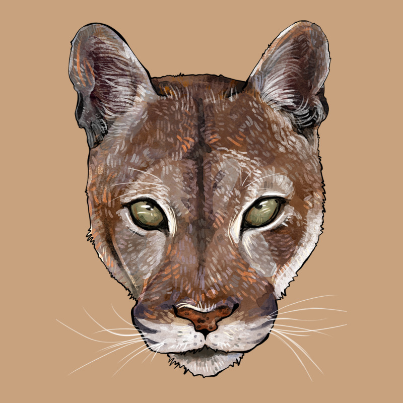 Florida Panther  Face Vintage Tee by BarkalooDesign | Teevron