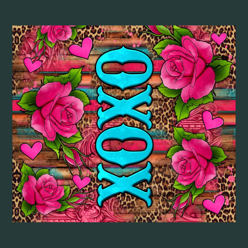 Xoxo Valentine's Day Pink Roses And Hearts Premium Sweatshirt by Jasminsmagicworld | Teevron