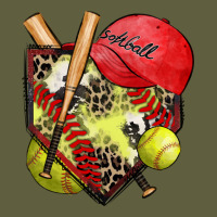 Softball Home Plate Vintage Tee | Teevron