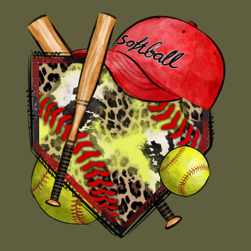 Softball Home Plate Vintage Tee by Zillion Design Studio | Teevron