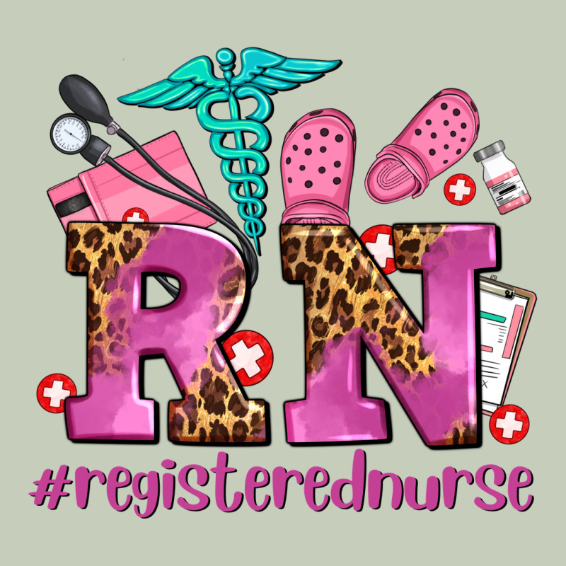 Registered Nurse With Crocs Ladies Tee by AdoDesignShop | Teevron