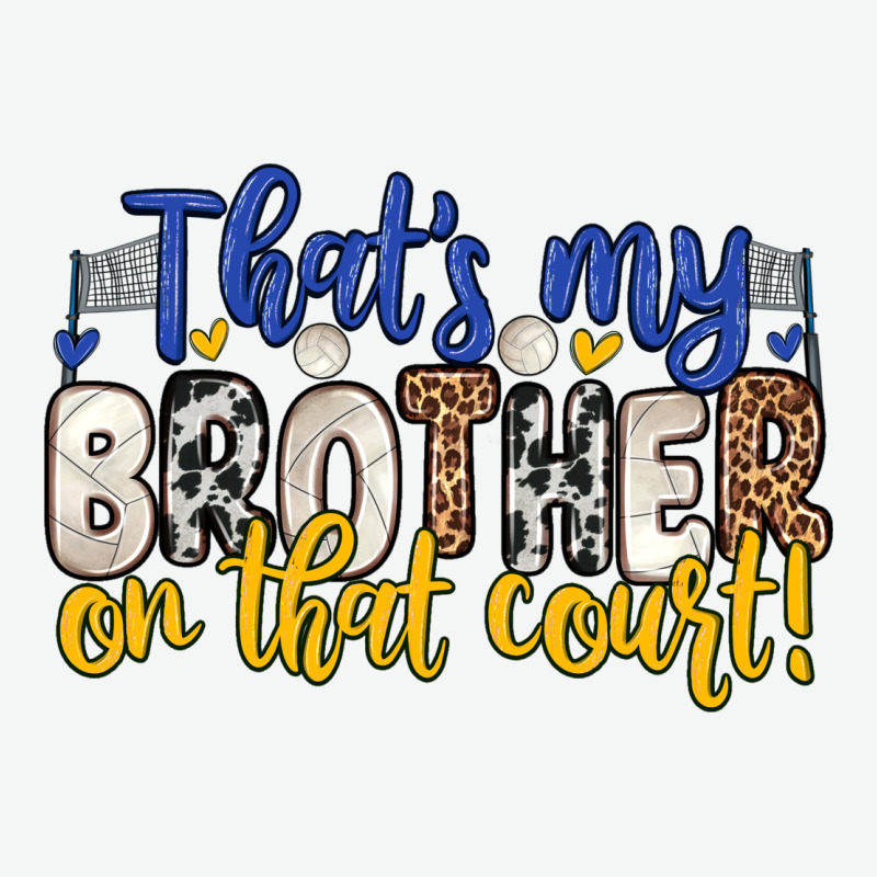 That S My Brother On That Court Urban Heavy Tee by Zillion Design Studio | Teevron