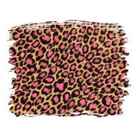 leopard with pink glitter | Teevron