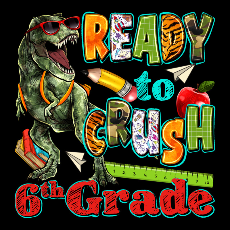 Ready To Crush Sixth Grade Urban Heavy Tee by texasbilliewilder | Teevron