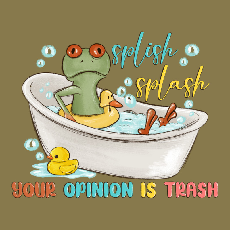 Splash Splash Your Opinion Is Trash Premium Hoodie by MaliasSmallBusiness | Teevron