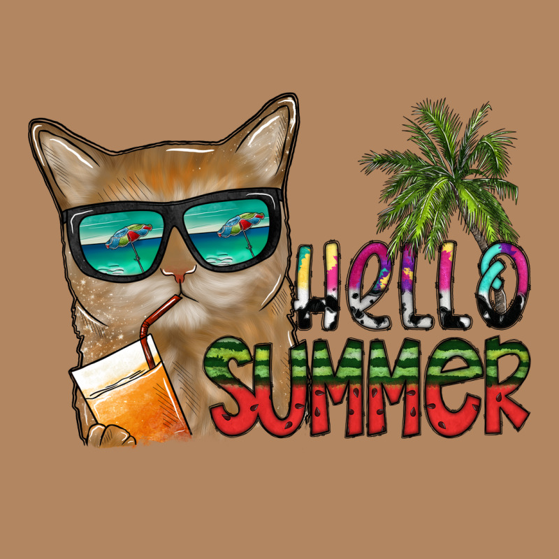 Hello Summer Long Sleeve Tee by SublimationCraftShop | Teevron
