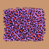 Lilac Leopard With Red Glitter Heavyweight Hoodie | Teevron