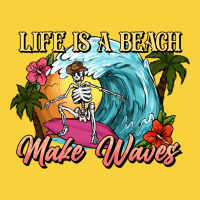 Life Is A Beach Make Waves Skeleton Premium Sweatshirt | Teevron