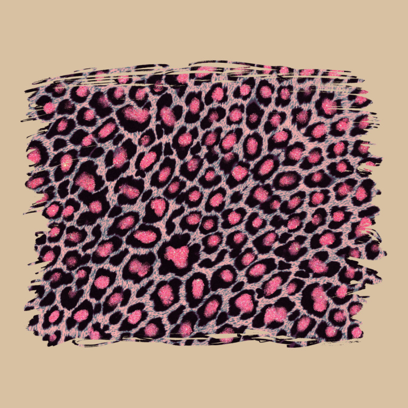 Pink Leopard With Pink Glitter Heavyweight Hoodie by Artiststas | Teevron