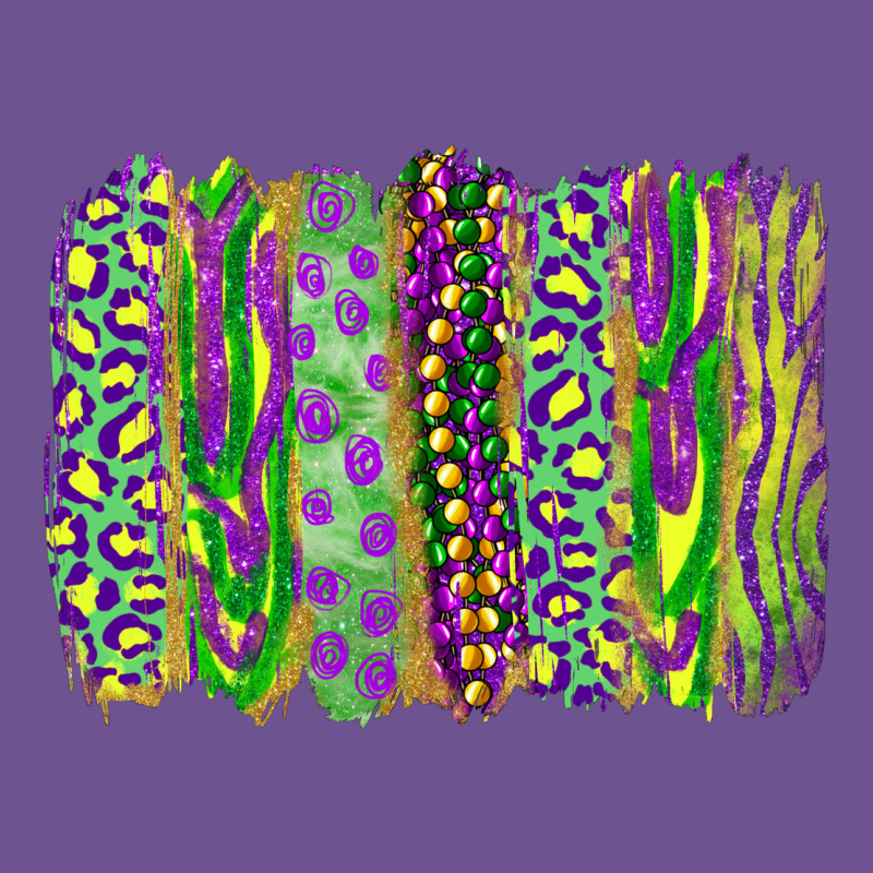 Mardi Gras Brush Stroke Vintage Tee by RanaPortraitStore | Teevron