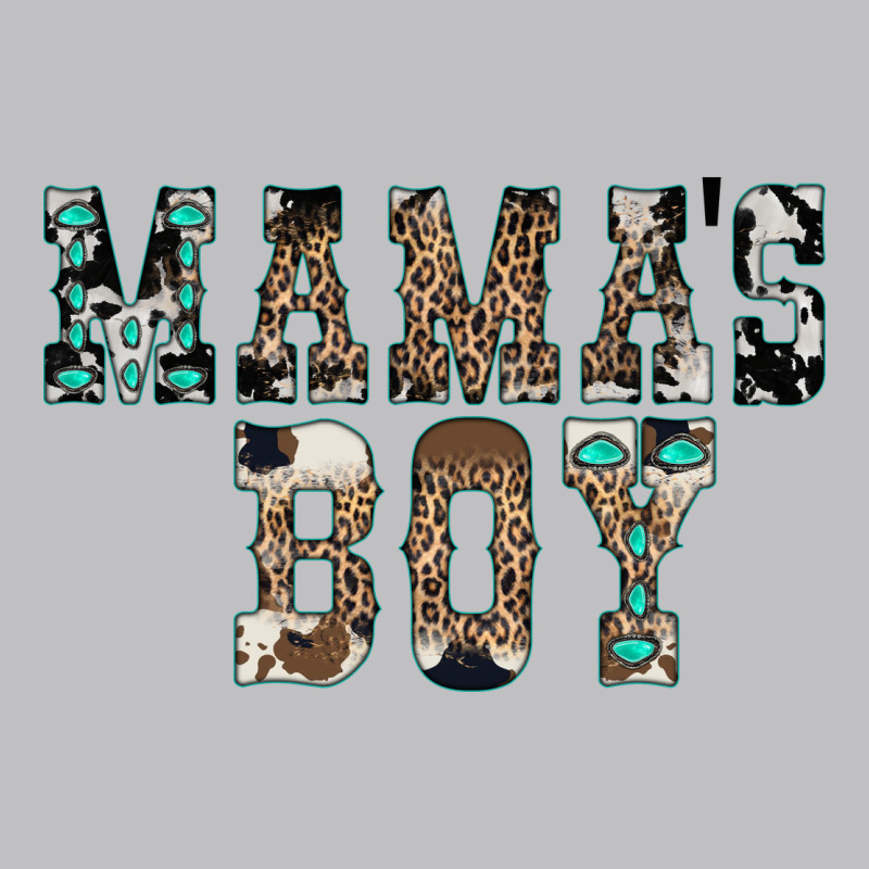 Western Mama's Boy Classic Tee by CowhideDigitalArt | Teevron