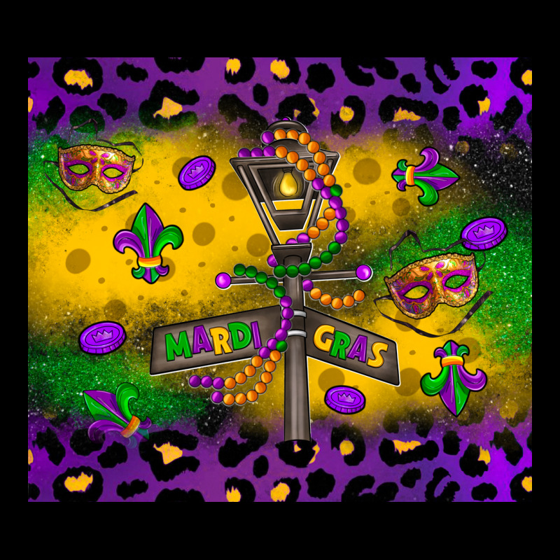 Mardi Gras Street Lights Urban Hoodie by LillyAllenDesigns | Teevron