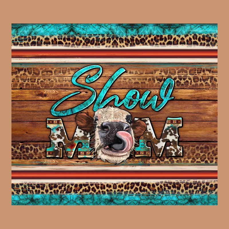 Show Mom Aztec Cowhide Leopard Heifer Heavyweight Hoodie by Artiststas | Teevron