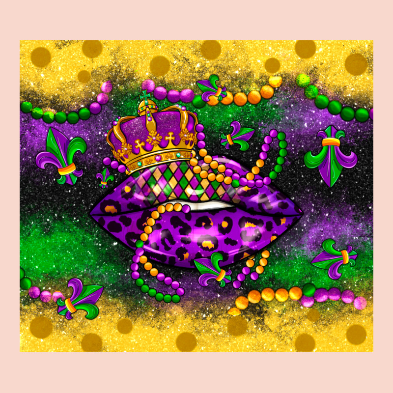 Mardi Gras Lips Urban Hoodie by LillyAllenDesigns | Teevron