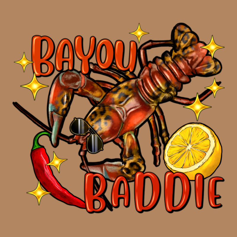 Crawfish Bayou Baddie Long Sleeve Tee by FaDigitalArtStudio | Teevron