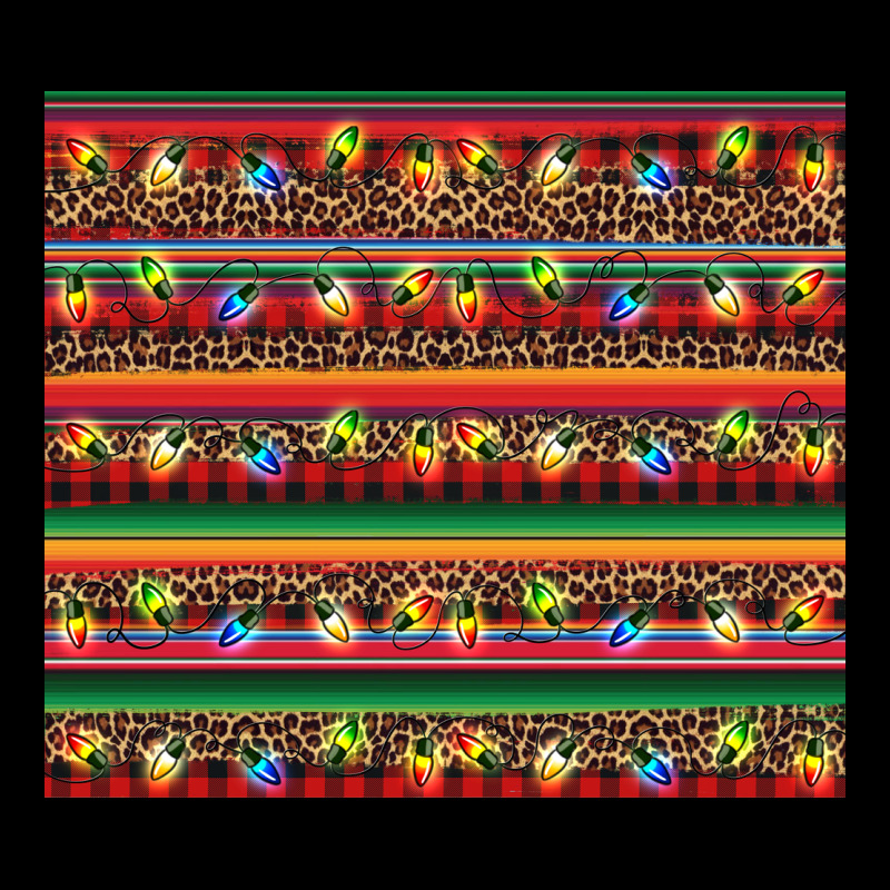 Christmas Lights Serape Premium Sweatshirt by BarkalooDesign | Teevron