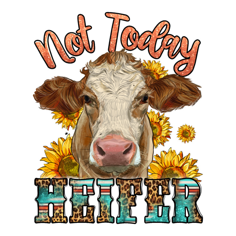 Heifer With Sunflowers Premium Sweatshirt by LillyAllenDesigns | Teevron