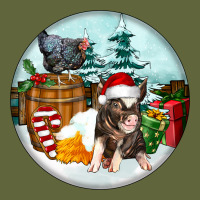 Christmas Pig With Chicken Classic Tee | Teevron