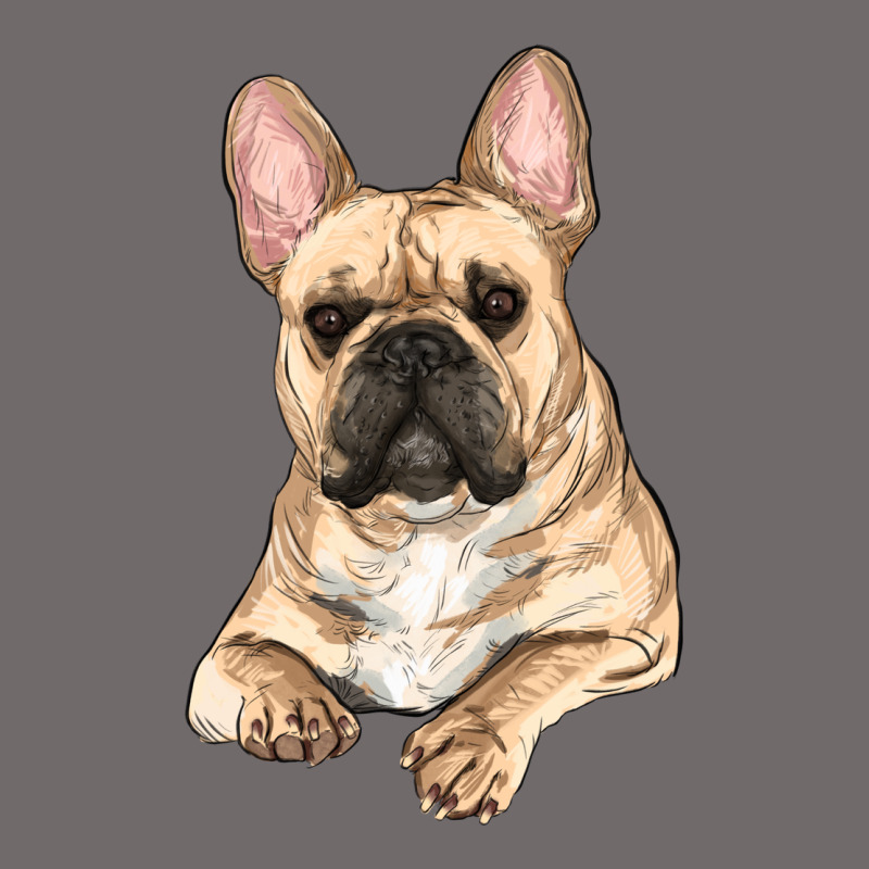 French Bulldog Sitting Urban Heavy Tee by RanaPortraitStore | Teevron