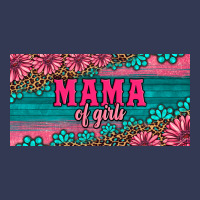 Pink Roses Mama Of Girls License Plate Heavyweight Hoodie | Teevron