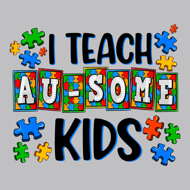 I Teach Ausome Kids Long Sleeve Tee by AdoDesignShop | Teevron